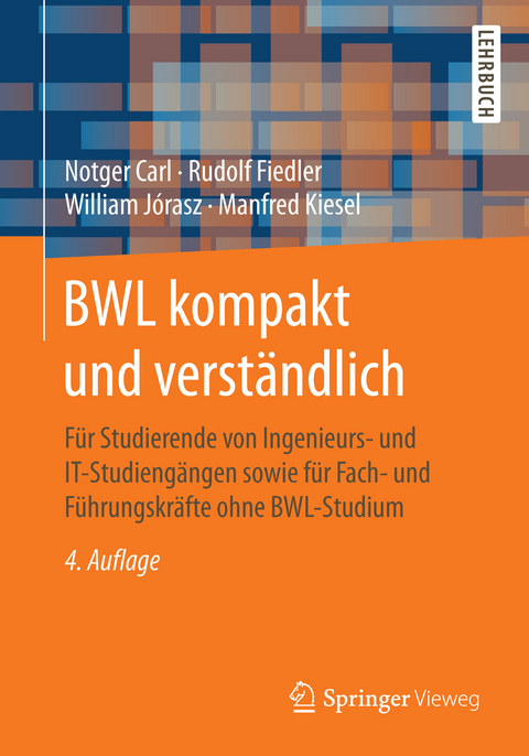 Cover: BWL kompakt und verständlich